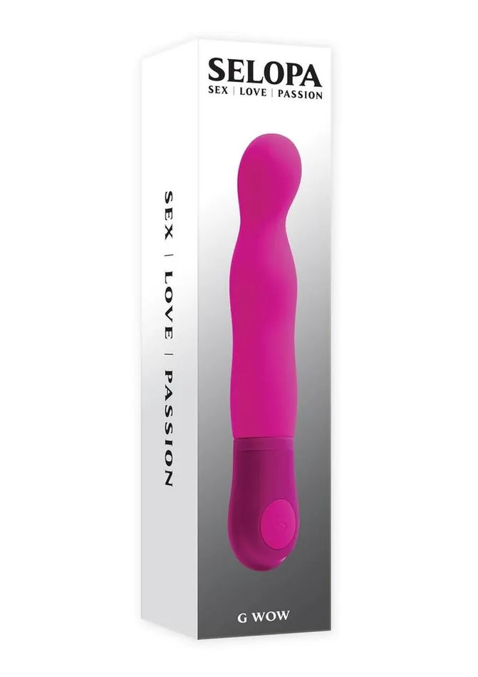 Female Sex Toys Selopa Selopa G Wow Silicone GSpot Vibrator