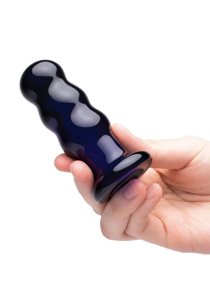 Glas Anal Glas Rechargeable Remote Controlled Vibrating Glass Beaded Buttplug Glas Anal Glas Rechargeable Remote Controlled Vibrating Glass Beaded Buttplug