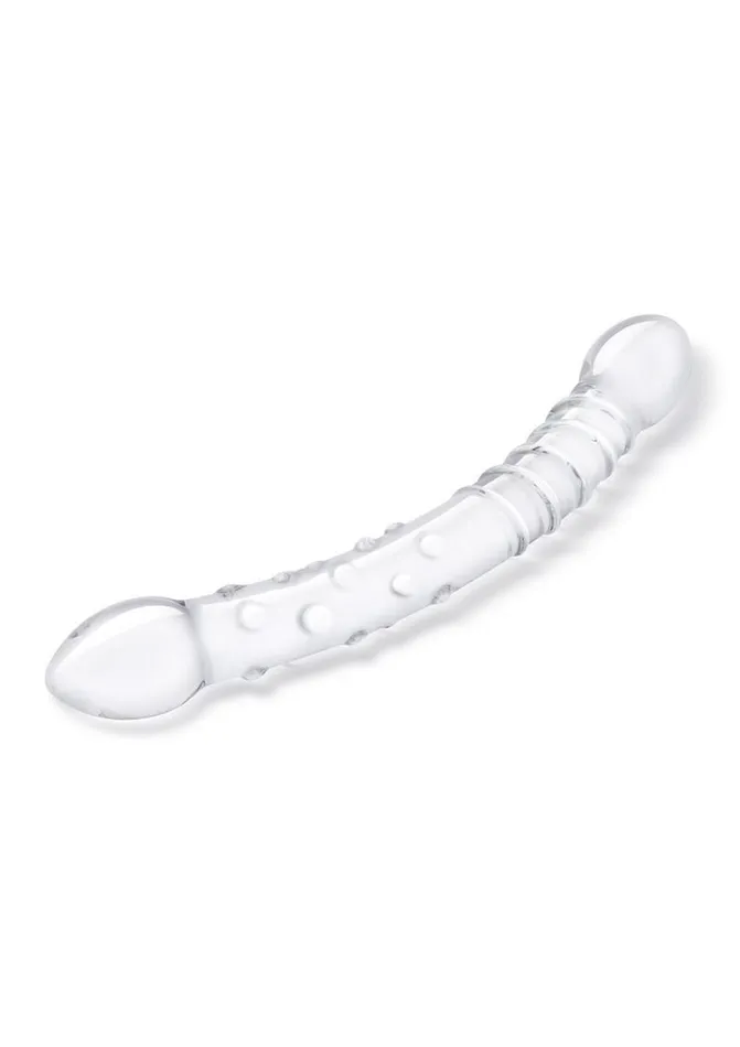 Glas Glas Girthy Double Trouble Glass Dildo Dildos
