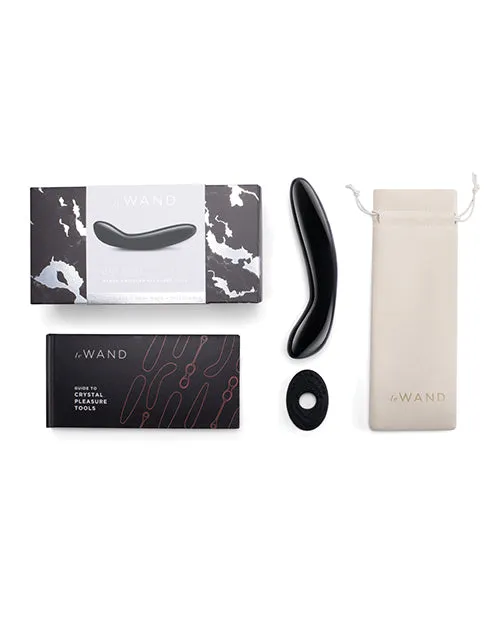 Le Wand Crystal GWand Black Obsidian Cotr INC Vibrators