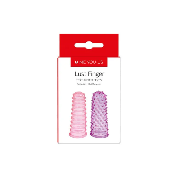 Male Sex Toys Lust Finger Textured Sleeves Me You Us