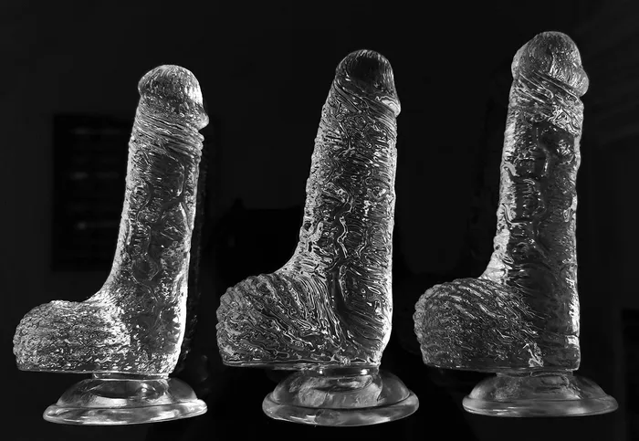 Onion Toy Dildos Clear Crystal High Quality Healthy Material Silicone Transparent Dildo Onion Toy Dildos Clear Crystal High Quality Healthy Material Silicone Transparent Dildo