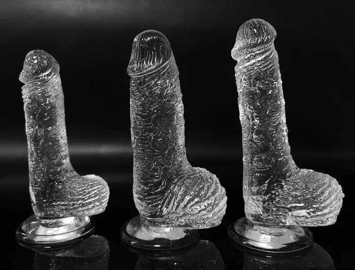 Onion Toy Dildos Clear Crystal High Quality Healthy Material Silicone Transparent Dildo Onion Toy Dildos Clear Crystal High Quality Healthy Material Silicone Transparent Dildo