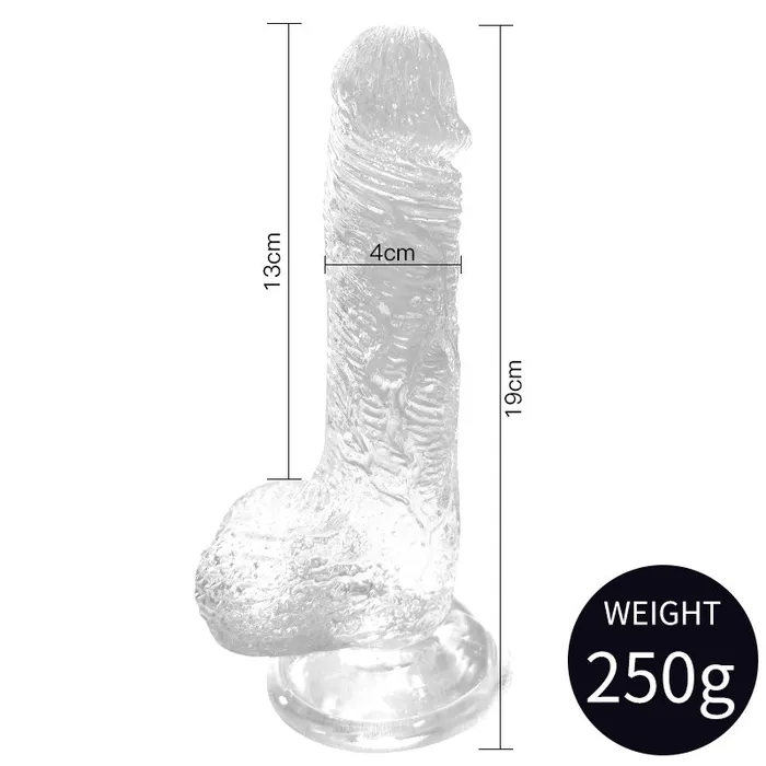 Onion Toy Dildos Clear Crystal High Quality Healthy Material Silicone Transparent Dildo Onion Toy Dildos Clear Crystal High Quality Healthy Material Silicone Transparent Dildo