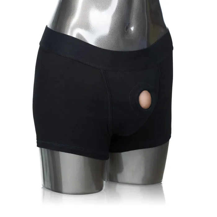Packer Gear Black Boxer Brief Harness 2xl3xl California Exotic Female Sex Toys