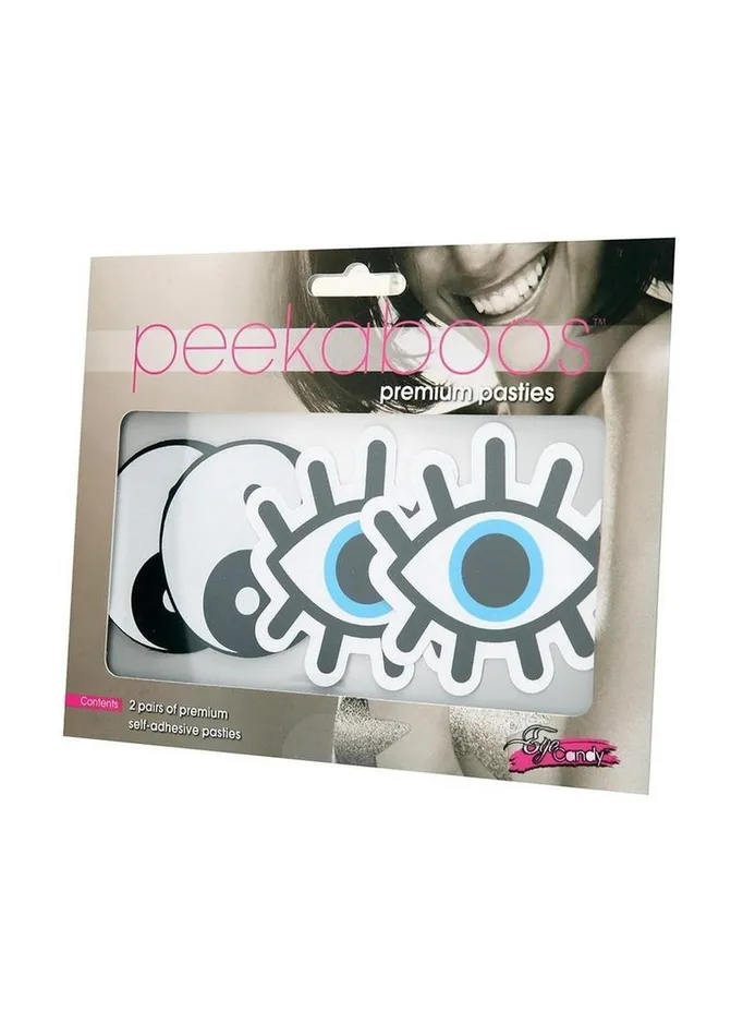 PEEKABOO Vibrators Peekaboo Yin and Yang Pasties