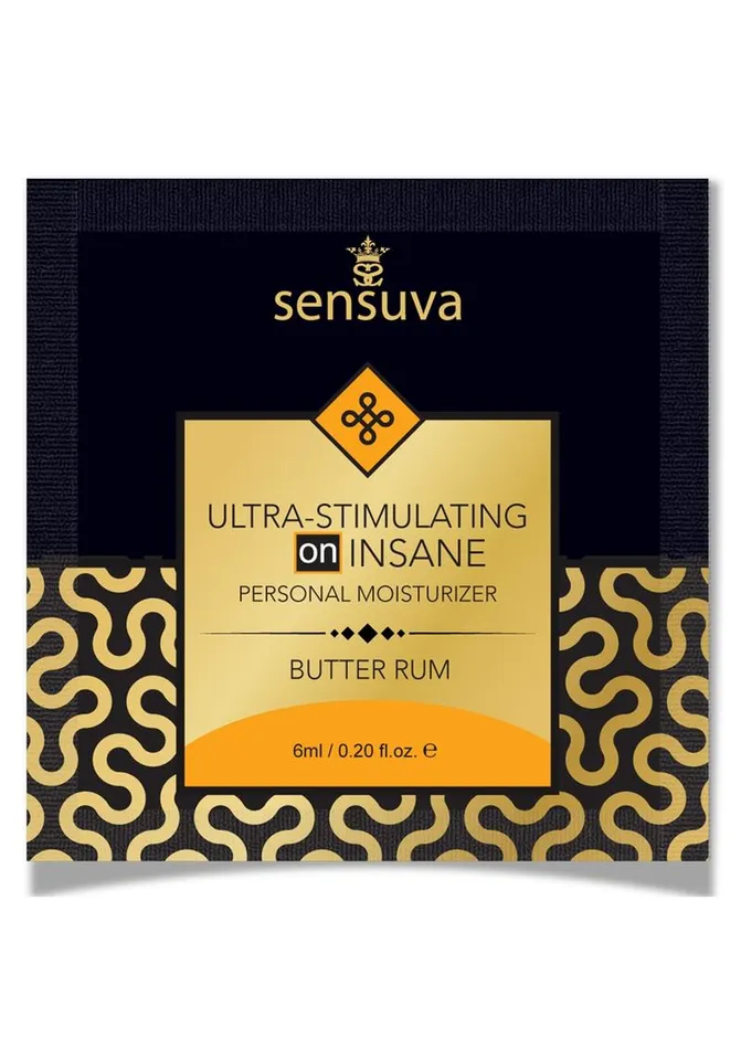Sensuva Lubricants Female Sex Toys Sensuva Ultra Stimulating On Insane Butter Rum Flavored Lubricant Sensuva Lubricants Female Sex Toys Sensuva Ultra Stimulating On Insane Butter Rum Flavored Lubricant