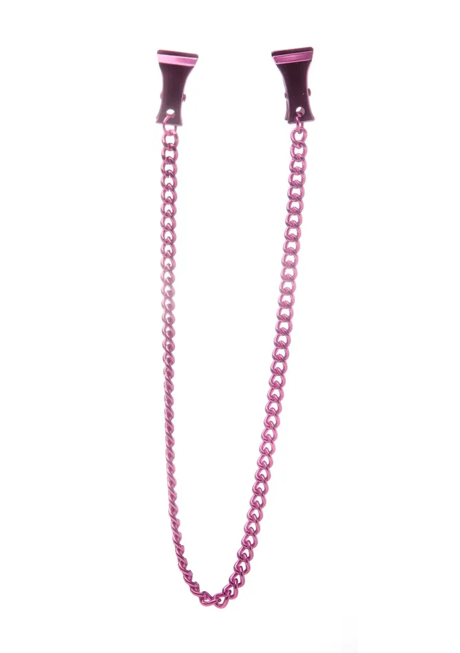 Shots Ouch Vibrators Pinch Nipple Clamps Pink