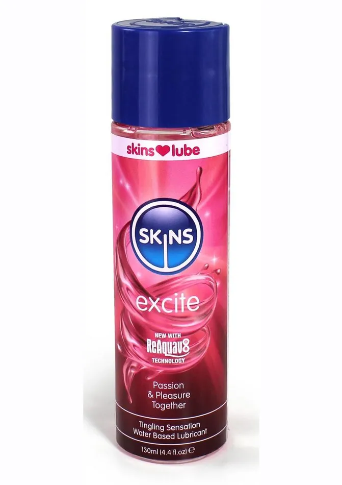 Skins Lubricants Skins Excite Tingling Water Based Lubricant