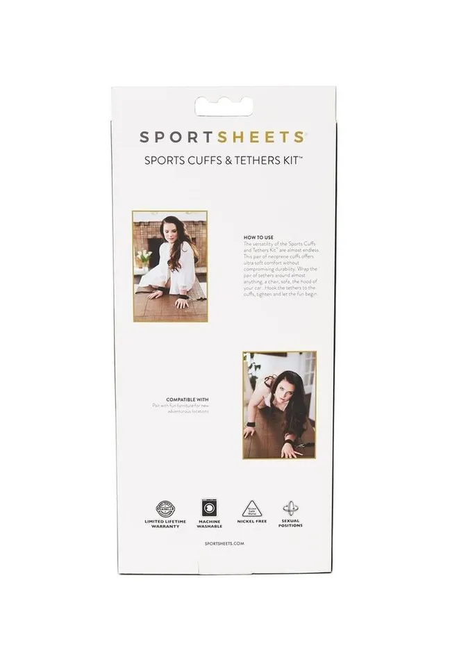 Sportsheets Couples Sportsheets Sport Cuffs and Tethers Kit