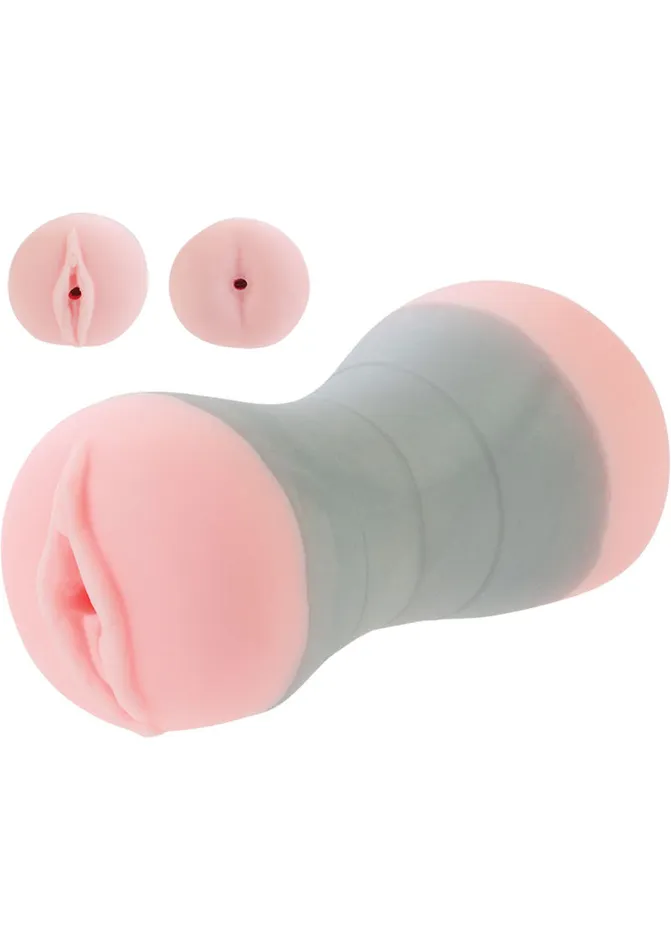 Travel Gripper Dual Density Stroker Pussy and Ass The Gripper Male Sex Toys Travel Gripper Dual Density Stroker Pussy and Ass The Gripper Male Sex Toys