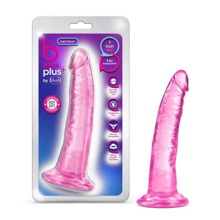 Vibrators B Yours Plus Lust N Thrust Pink Pink 19 cm 75 Dong Blush Novelties Vibrators B Yours Plus Lust N Thrust Pink Pink 19 cm 75 Dong Blush Novelties