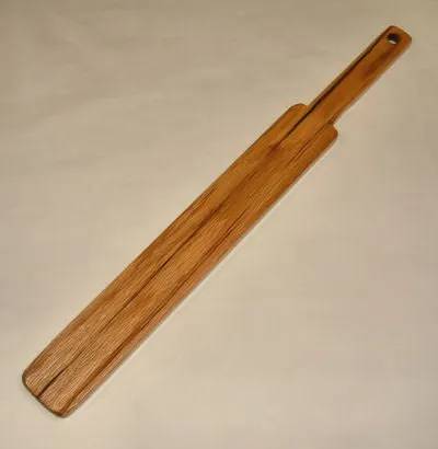 Vibrators Bdsmgear Narrow 2 Oak Paddle