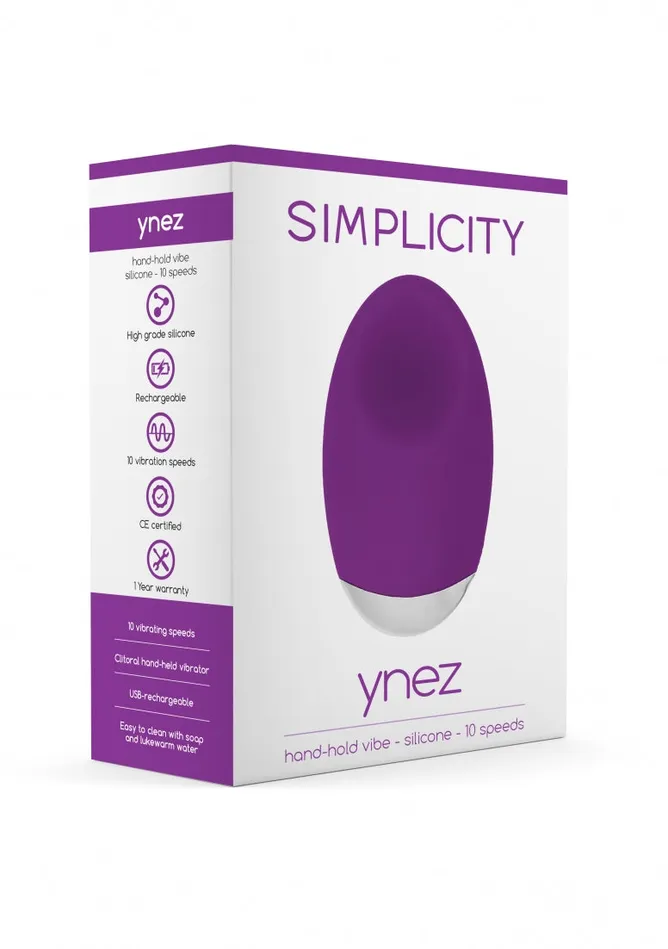 Vibrators Shots Simplicity YNEZ Handhold vibe Purple