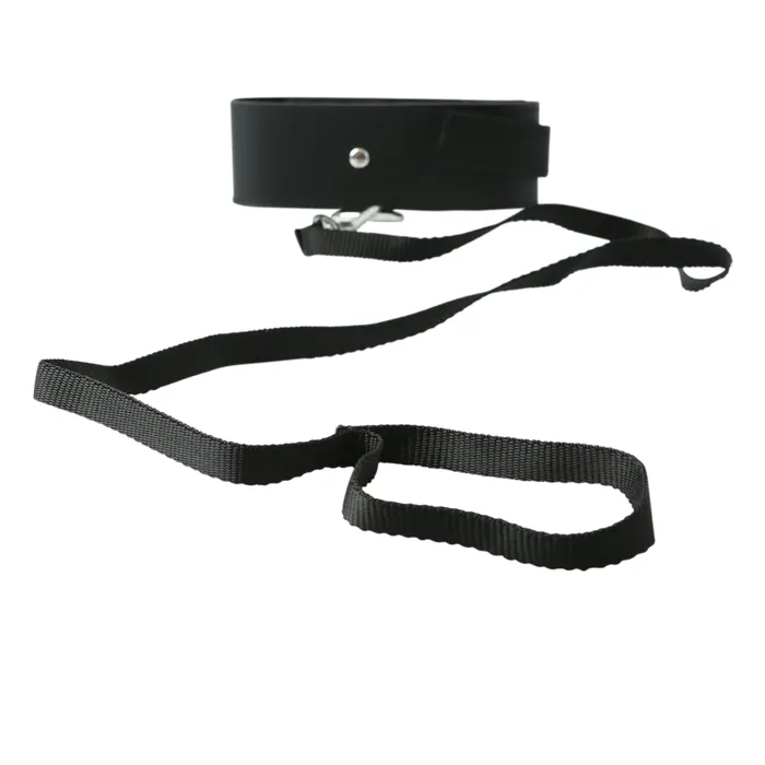 Anal Sex and Mischief Leash and Collar Black Sportsheets
