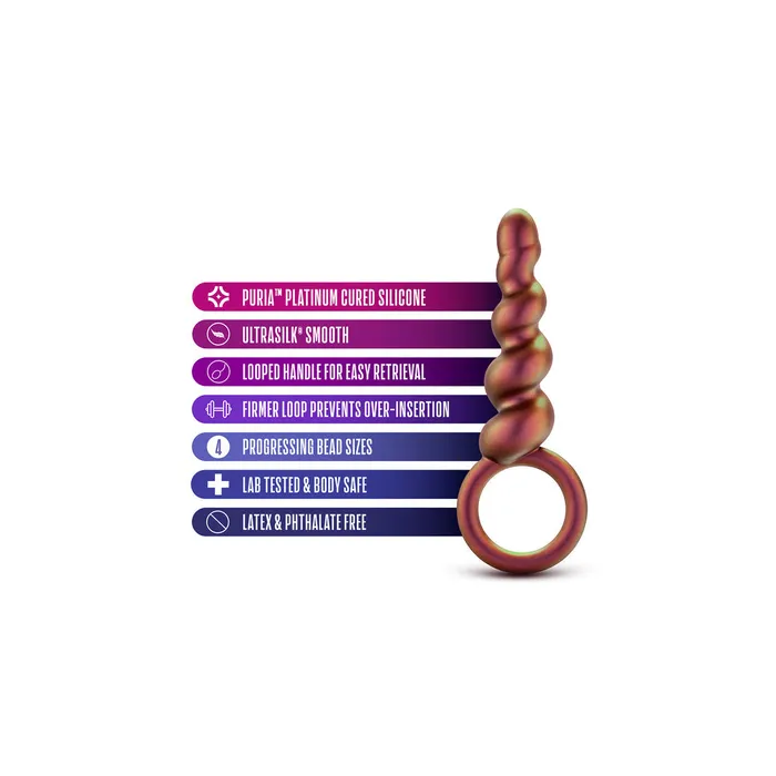 Blush Novelties Male Sex Toys Anal Adventures Matrix Duo Loop Anal Plug Blush Novelties Male Sex Toys Anal Adventures Matrix Duo Loop Anal Plug