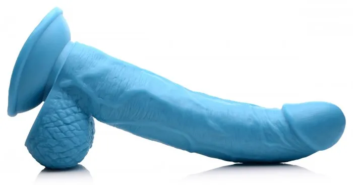 Dildos XR Brands Pop 75in Dildo W Balls Blue
