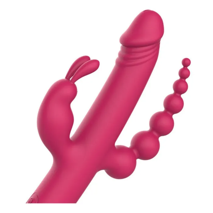 Dreamtoys Essentials Anywhere Pleasure Triple Vibe Pink Dream Toys Vibrators Dreamtoys Essentials Anywhere Pleasure Triple Vibe Pink Dream Toys Vibrators