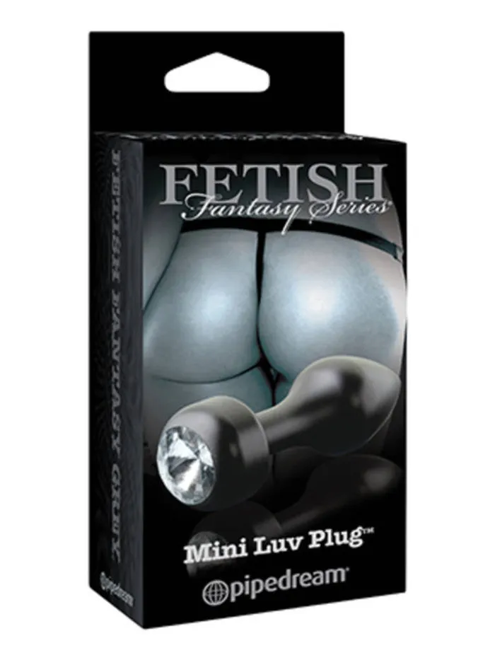 FETISH FANTASY Anal FETISH FANTASY MINI LUV PLUG BLACK
