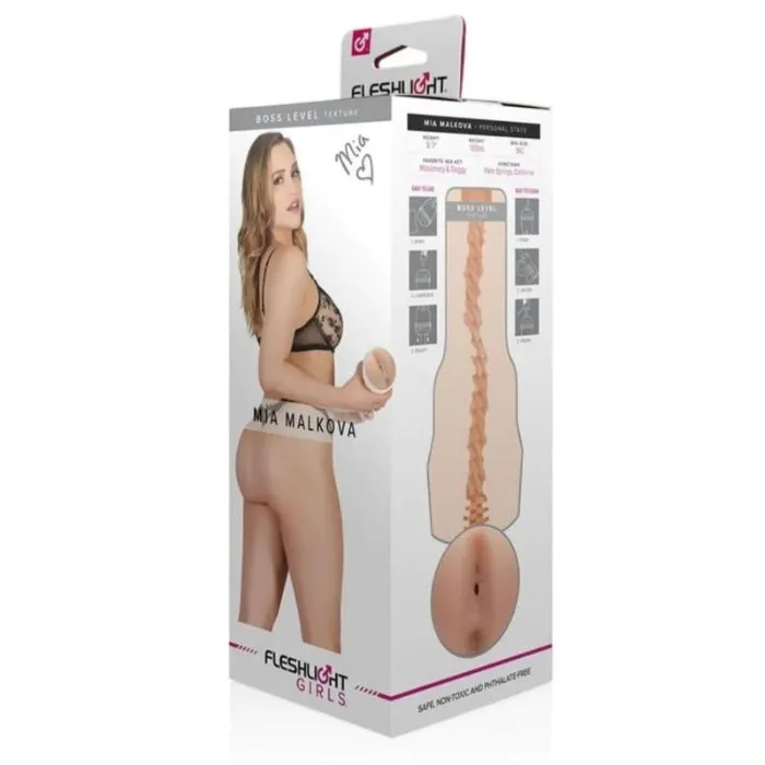Male Sex Toys Fleshlight Mia Malkova Anal Masturbator STR