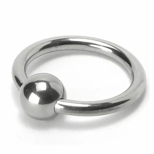Master Series Male Sex Toys Master Series Steel Ball Head Ring