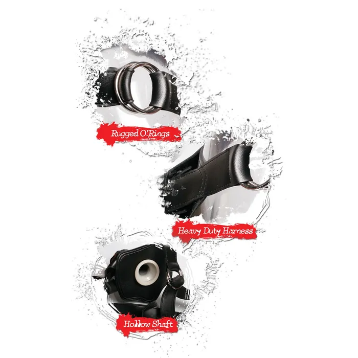 Pipedream Female Sex Toys Fetish Fantasy Extreme Series Hollow StrapOn Black Pipedream Female Sex Toys Fetish Fantasy Extreme Series Hollow StrapOn Black