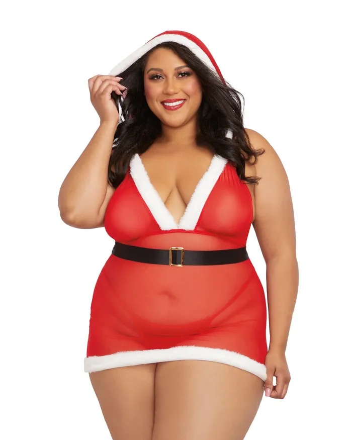 Santa Cutie Queen Size Lipstick Red Dreamgirl Vibrators