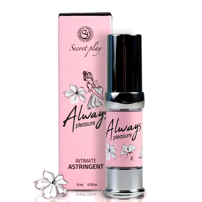 SECRET PLAY Couples Lubrificante intimo donna con effetto ASTRINGENTE sensazione prima volta ALWAYS PLEASURE 15 ML SECRET PLAY SECRET PLAY Couples Lubrificante intimo donna con effetto ASTRINGENTE sensazione prima volta ALWAYS PLEASURE 15 ML SECRET PLAY