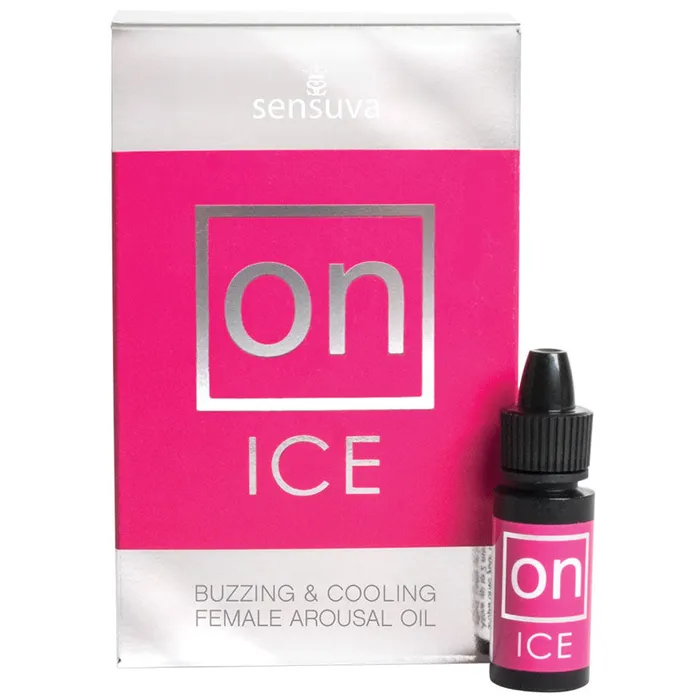 Sensuva ON Ice Buzzing Cooling Female Arousal Oil 5ml SENSUVA Female Sex Toys Sensuva ON Ice Buzzing Cooling Female Arousal Oil 5ml SENSUVA Female Sex Toys