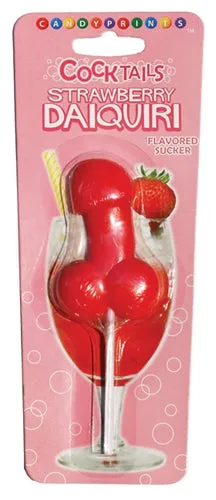Vibrators Little Genie Strawberry Daquiri Cocktail Sucker