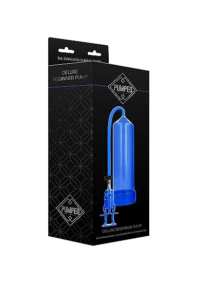 Vibrators SHOTS AMERICA Pumped Deluxe Beginner Pump Blue