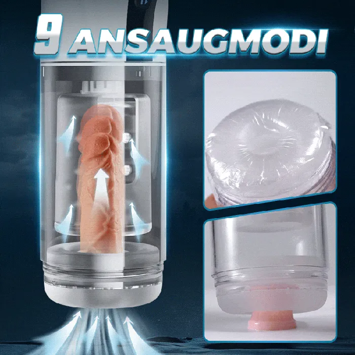 xeoxhoneyde Wei Automatischer Masturbator CupSaugkraft Rotation Ausdehnung Male Sex Toys