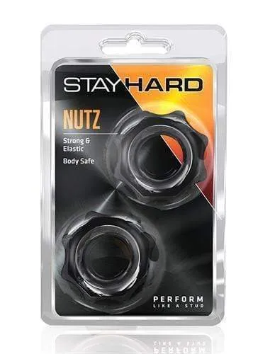 Anal Blush Novelties Stay Hard Nutz Black Anal Blush Novelties Stay Hard Nutz Black