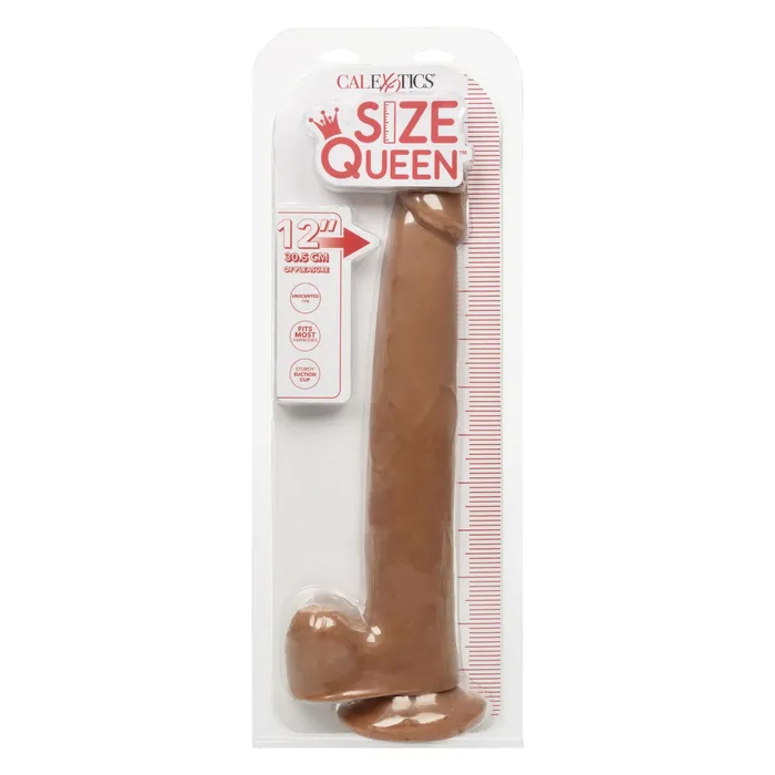 CalExotics Size Queen 12 inch305 Cm Brown Anal CalExotics Size Queen 12 inch305 Cm Brown Anal
