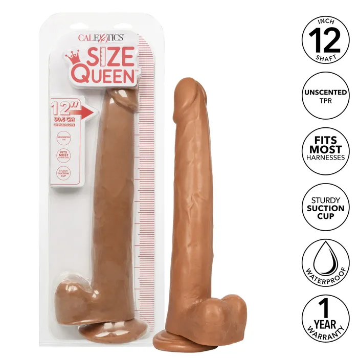 CalExotics Size Queen 12 inch305 Cm Brown Anal CalExotics Size Queen 12 inch305 Cm Brown Anal