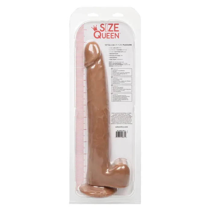 CalExotics Size Queen 12 inch305 Cm Brown Anal CalExotics Size Queen 12 inch305 Cm Brown Anal