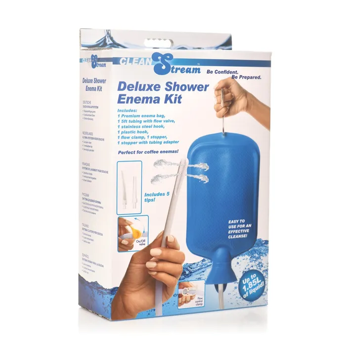 Couples Clean Stream Detox Deluxe Shower Enema Kit CleanStream