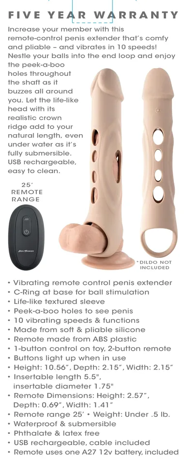 Dildos Zero Tolerance Big Boy Extender Light Dildos Zero Tolerance Big Boy Extender Light