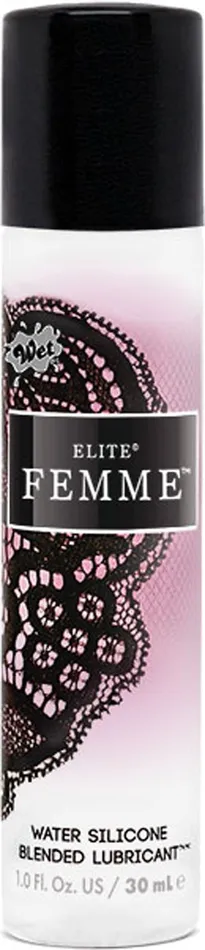 Female Sex Toys Wet Wet Elite Femme Silicone Water Blend 1 Oz