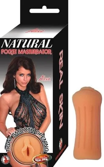 Nasstoys Male Sex Toys Natural Pocket Masturbator Alexa Flesh