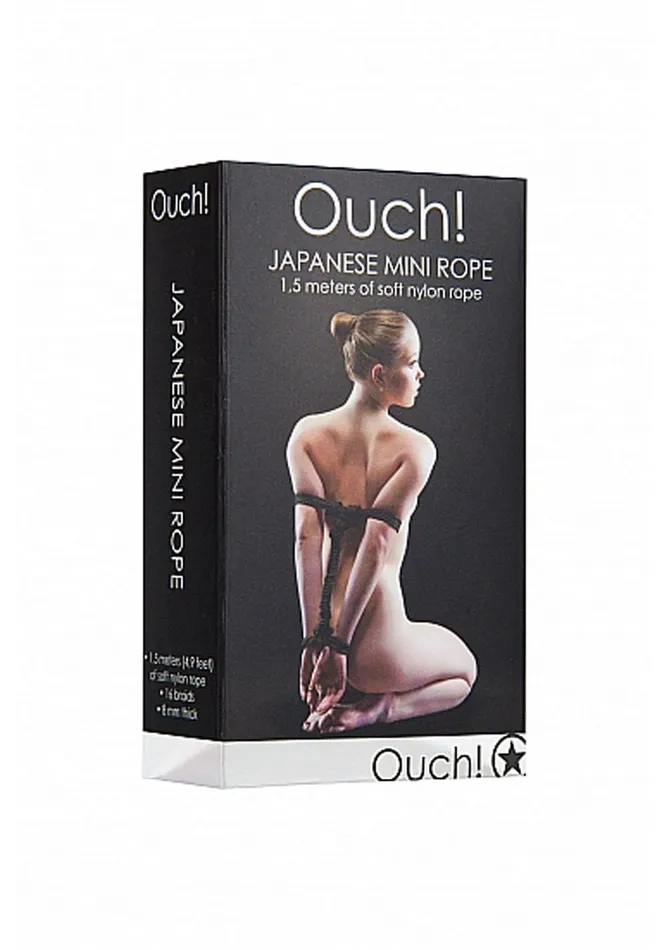 Shots Ouch Female Sex Toys Japanese Mini Rope 15 Meters of Soft Nylon Rope
