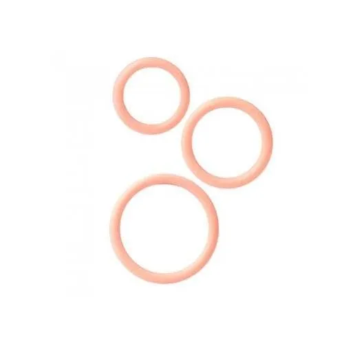 Silicone Support Rings Ivory CalExotics Female Sex Toys