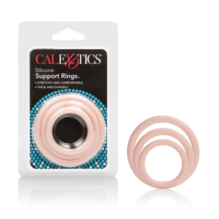 Silicone Support Rings Ivory CalExotics Female Sex Toys Silicone Support Rings Ivory CalExotics Female Sex Toys