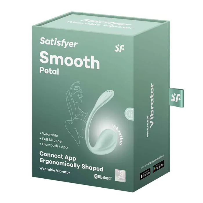 Smooth Petal Connect App Mint Satisfyer Vibrators