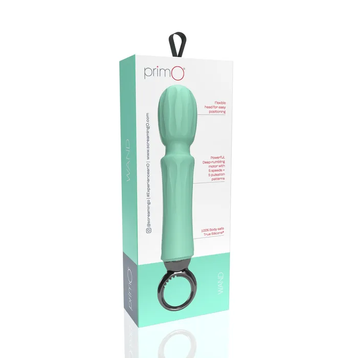 Vibrators Screaming O Primo Wand Rechargeable Vibe Kiwi Vibrators Screaming O Primo Wand Rechargeable Vibe Kiwi