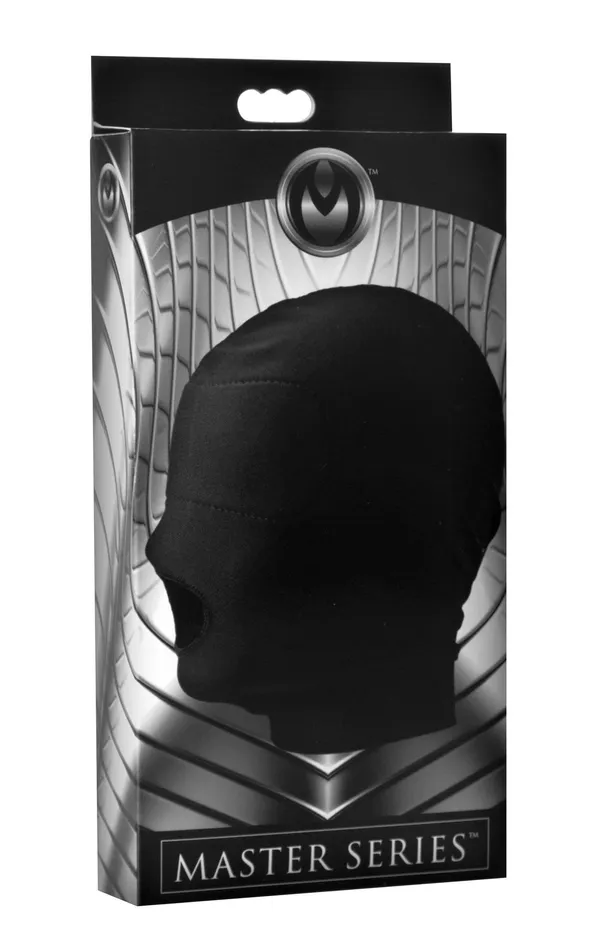 XR Brands Master Series Male Sex Toys Spandex Hood With Padded Eyes and Open Mouth XR Brands Master Series Male Sex Toys Spandex Hood With Padded Eyes and Open Mouth