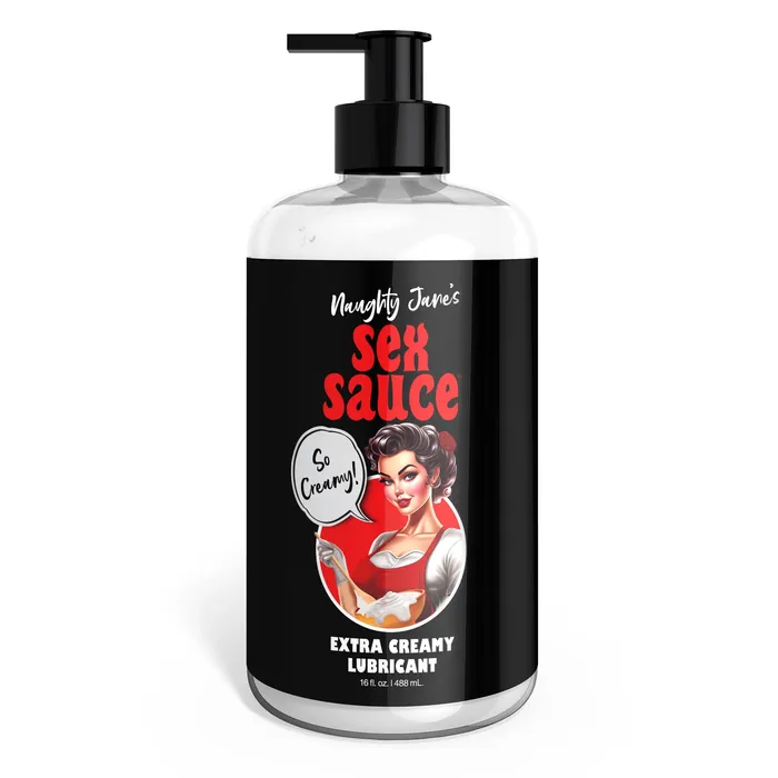 XR Naughty Janes Male Sex Toys Naughty Janes Sex Sauce Extra Creamy Lubricant 16 Oz XR Naughty Janes Male Sex Toys Naughty Janes Sex Sauce Extra Creamy Lubricant 16 Oz