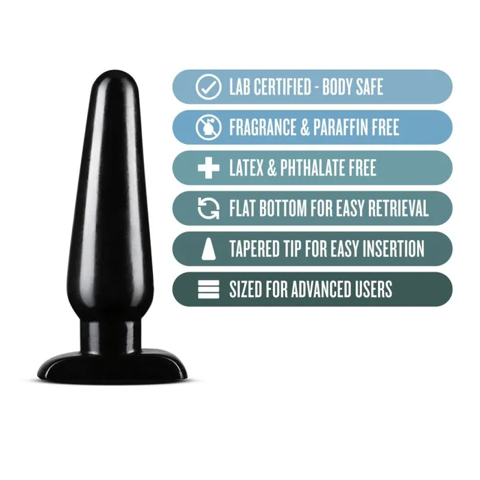 Anal Adventures Basic Anal Plug Large Anal Adventures Male Sex Toys
