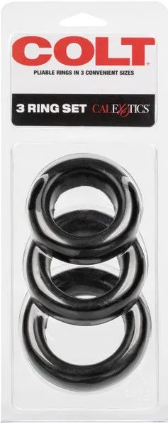 California Exotic Novelties Male Sex Toys 3 Ring Set