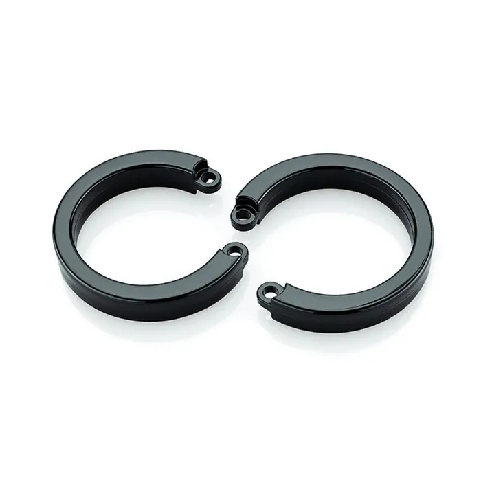 CBX Anal Cockcage U Ring 2 Pc LXL Black